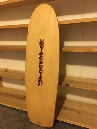 Vintage Nos Gordo Skateboard Deck Dogtown G&s Sims