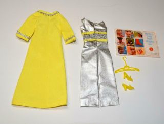 VTG 1960s Barbie “Silver Polish” 1492 fashion for Barbie and friends complete 2