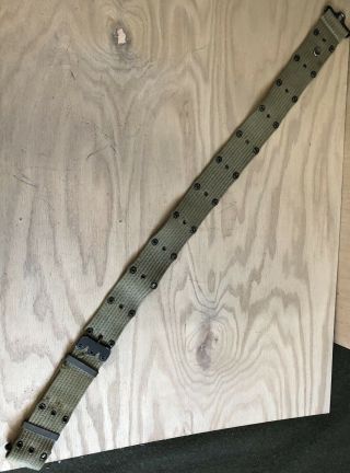 Vintage Ww2 Army Combat Ammo Canteen Belt