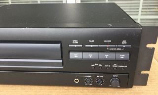 Vtg Rack Mount TASCAM DA - 20 MKII Stereo DAT Digital Audio Tape PLAYER RECORDER 6