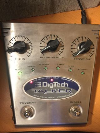 Digitech Talker Vocoder Pedal From The 90 