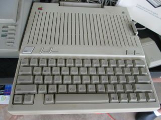 VINTAGE 1984 - APPLE II C COMPUTER,  MONITOR,  PRINTER - HUGE GROUP From ESTATE 2