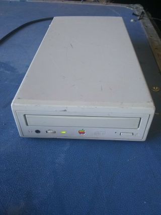 Vintage Apple Cd600e External Cd - Rom Drive M3958
