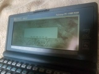 Vintage HP 200LX 4MB Palmtop PC.  Hp 200 lx 11