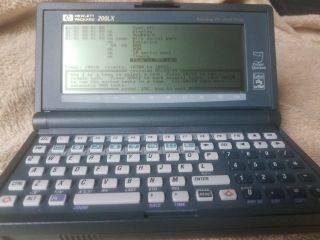 Vintage HP 200LX 4MB Palmtop PC.  Hp 200 lx 2