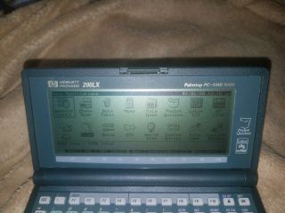 Vintage HP 200LX 4MB Palmtop PC.  Hp 200 lx 4