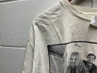 Vintage 1996 Nirvana T Shirt Wild Oats Kurt Cobain Mens Size XL 90s 2