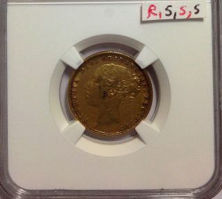 1876 S Sovereign - Victoria Australian Sydney - Ngc Xf 45,  Gold,  Rare/scarc