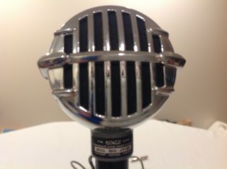 vintage Astatic Model JT - 30 crystal microphone W/ Box. 2