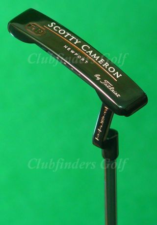 Rare Scotty Cameron Newport Teryllium Tei3 Sole Stamp 34 " Putter Golf Club