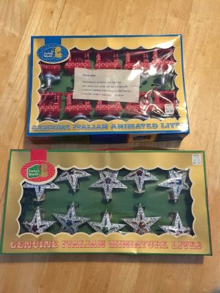 Vintage Italian Animated Christmas Lites Special Listing For Roberto