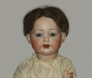 Antique Kley & Hahn Bisque Socket Head Composition Body 15 " Character Baby Doll