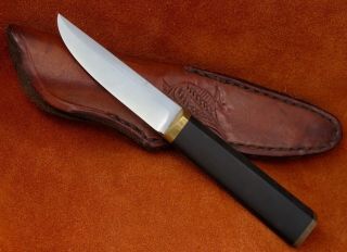 Vintage Antique Fixed Blade Hunting Knife Hackman Finland Tapio Wirkkala Puukko