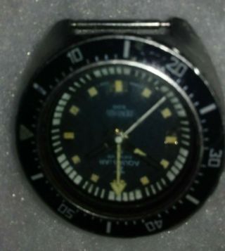 Vintage Aquastar Diver 500 Dive Watch Swiss Geneve - 3