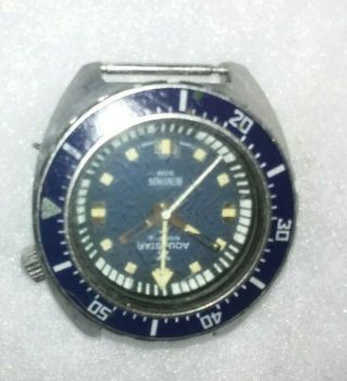 Vintage Aquastar Diver 500 Dive Watch Swiss Geneve - 6