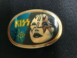 Kiss Belt Buckle Ace Frehley Pacifica Rare Pegasas Symbol Vintage