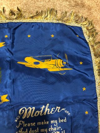 Vintage Marine Corps Paris Island Military Mother Pillow Sham Cover 5