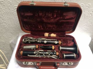 Vintage Buffet Crampon Paris Clarinet In Case