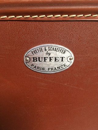 Vintage Buffet Crampon Paris Clarinet In Case 9