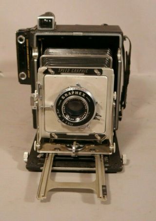 VINTAGE SPEED GRAPHIC 4X5 Graphex Camera and Accessories VERY 2