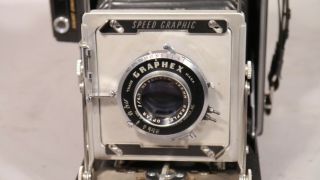 VINTAGE SPEED GRAPHIC 4X5 Graphex Camera and Accessories VERY 9