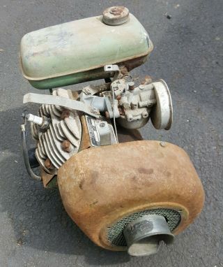 Antique Vintage Reo Engine Motor Horizontal Shaft Model 4000j