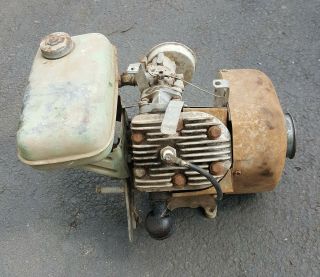 Antique Vintage REO Engine Motor Horizontal Shaft Model 4000J 2