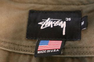 RARE VINTAGE STUSSY 35 JERSEY OLD STOCK W/ TAGS MEDIUM SEW ON PATCHES 3