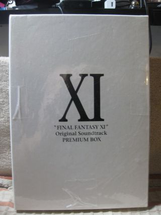Final Fantasy Xi: Soundtrack - Premium Box Limited Edition Rare