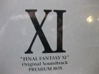Final Fantasy XI: Soundtrack - Premium Box Limited Edition rare 2