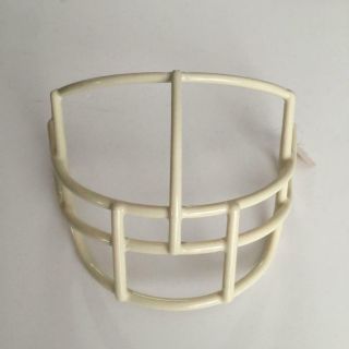 Nos Vintage Schutt White Football Helmet Facemask