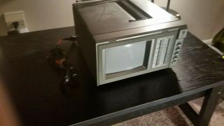 Vintage General Electric (7 - 7650B) Portable TV/AM - FM Radio - 2