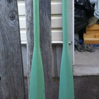Antique Green Painted Ash Wooden 96 