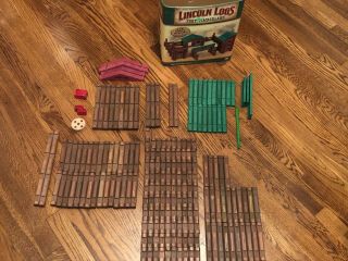 Hasbro Lincoln Logs 2006 Fort Timberland 200 - Piece Wood Set