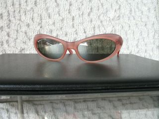 Ray Ban W2525 Cat Eye Vintage Silver Mirrored Sunglasses