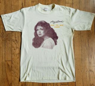 Ultra Rare (1982) Amy Grant " Age To Age " Tour Christian Rock Concert T - Shirt