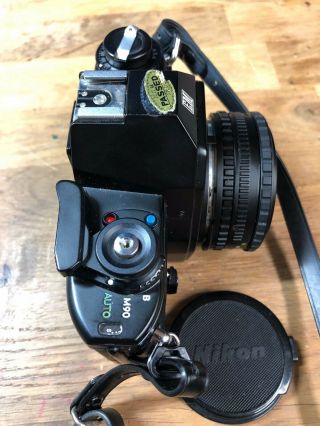 Vintage Nikon EM 35mm Film Camera w/ 50mm E Series Lens 4