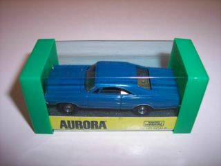 Vintage 1960s Aurora Thunderjet 1386 " Blue " Ford Xl 500 T - Jet Ho Slot Car
