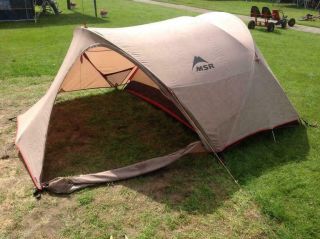 Msr Velo Tent Grey Red Moss Tent Rare