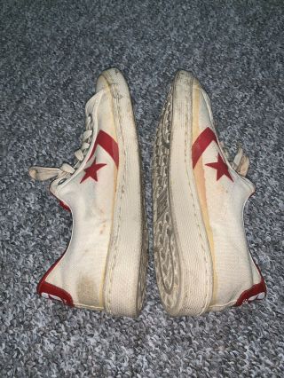 Vintage Made In USA Converse ALL STAR Size 8 Lows 3
