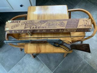 Rare Daisy Red Ryder Carbine No.  111 Mdl 40 Bb Gun W Box Vintage