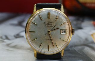 Rotary Calibre Eta 2824 Auto Gents Vintage Watch C1970 
