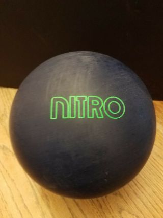 Ebonite Nitro Urethane Bowling Ball 16 Lbs Rare Nib