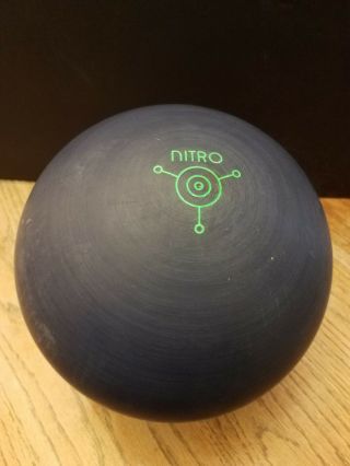 Ebonite Nitro urethane bowling ball 16 lbs RARE NIB 2