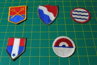 Low Of Ww2 Era Patches Us Army Defense And Base Command Patches 07 - 013