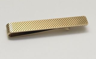 Vintage Tiffany & Co.  14k Yellow Gold Tie Clip/clasp 5.  3g 1940 