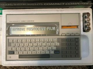 Vintage Texas Instruments Compact Computer 40 4