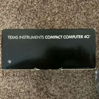 Vintage Texas Instruments Compact Computer 40 6