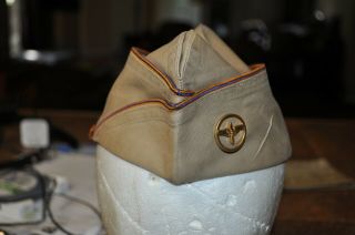 Ww2 Us Army Air Force Enlisted Mans Garrison Hat Size 7