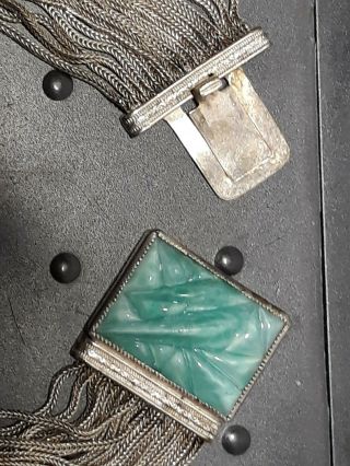 Vtg Art Deco necklace Fishel and Nessler FN Co Extremely Rare Find SHIPS 5